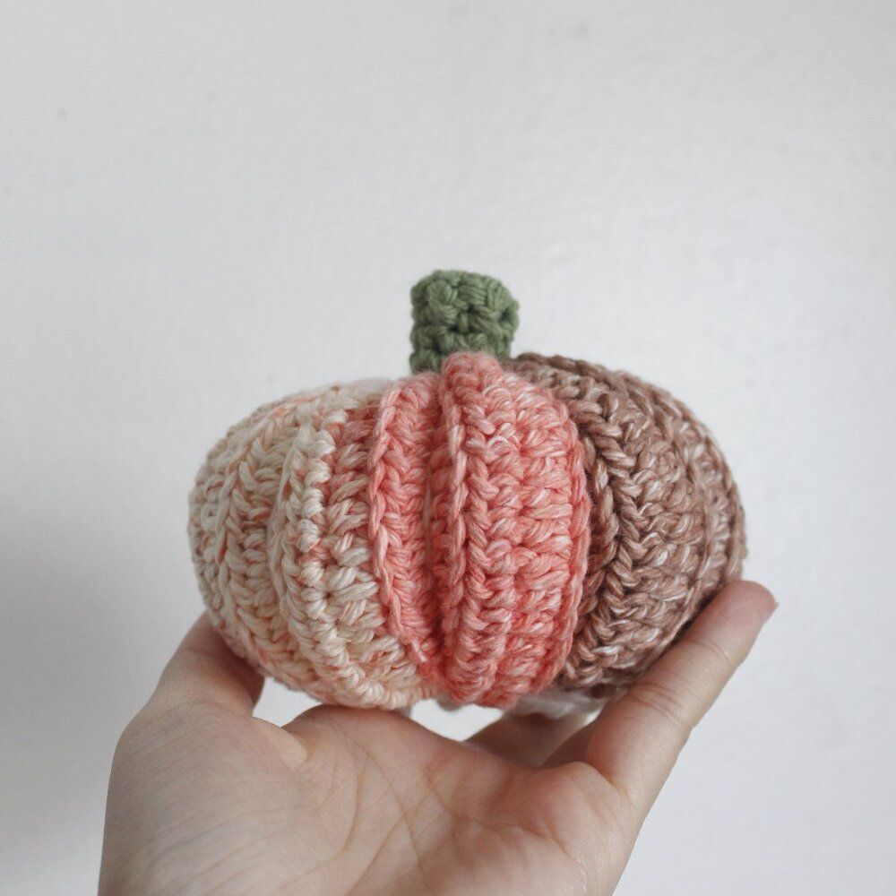 Crochet Pumpkin for Home or Office Decoration